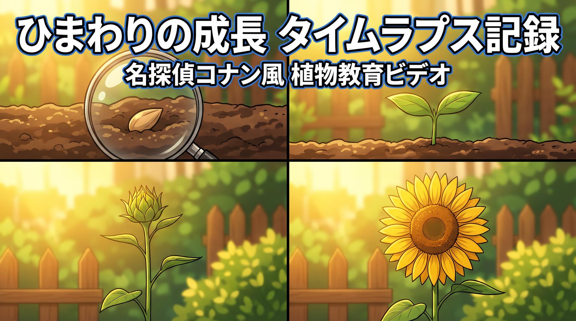 黄色仓库植物视频-向日葵生长延时