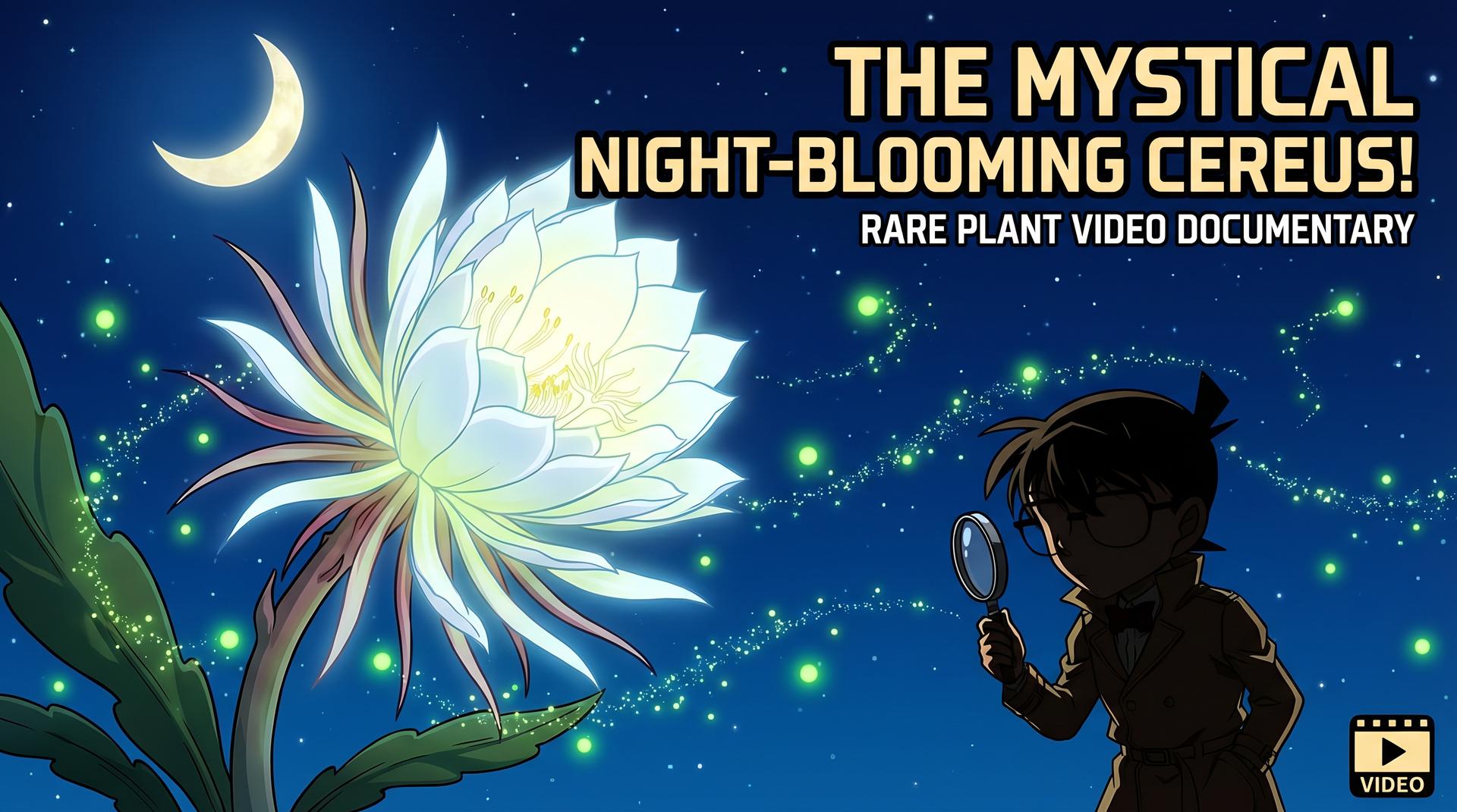 黄色仓库视频-夜间开花植物